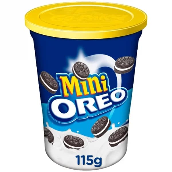 Galletas de cacao rellenas de crema Mini Oreo Artiach 115 g. - 0.12 kg - Imagen del producto en Findit