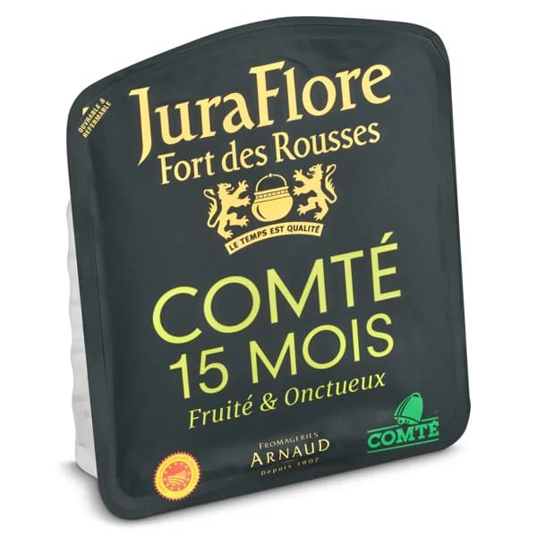 Queso D.O.P. Comté 15 meses de curación Juraflore sobre 200 g - 1 ud - Imagen del producto en Findit