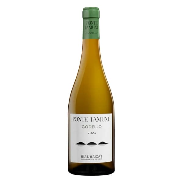 Vino blanco D.O Rías Baixas Ponte Tamuxe Godello - 1 ud - Imagen del producto en Findit