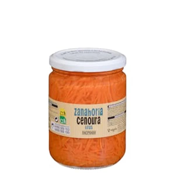 Zanahoria en tiras Hacendado - 0.25 kg - Imagen del producto en Findit