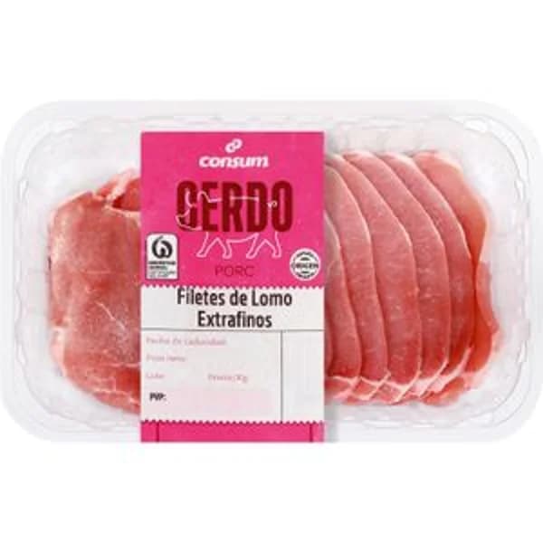 Filetes de Lomo Extrafinos - 0.4 kg - Imagen del producto en Findit
