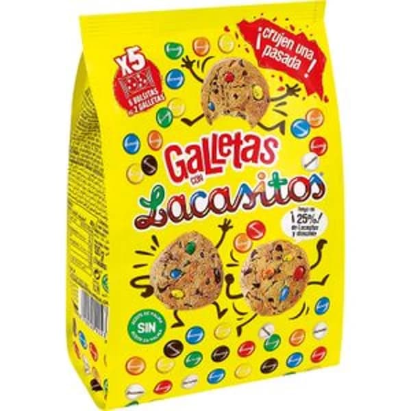 Galleta con Lacasitos Bolsa - 0.12 kg - Imagen del producto en Findit