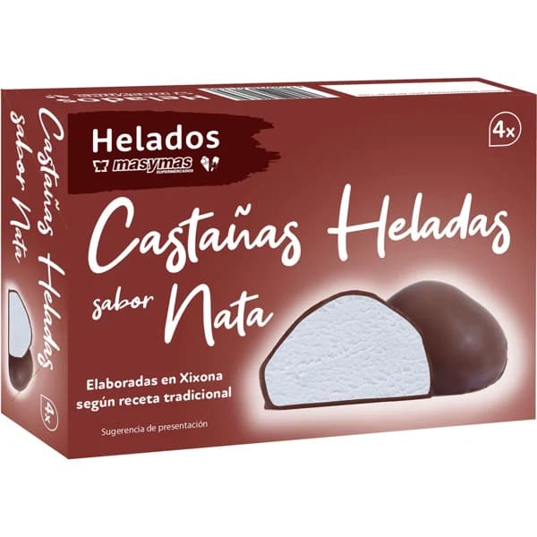 Helado Castaña Nata P-4 - 0.22 kg - Imagen del producto en Findit
