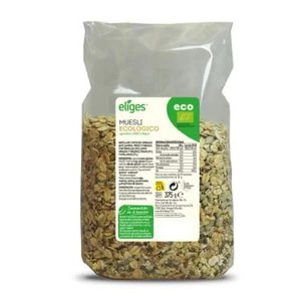 Muesli natural ecológico 375 g - 0.37 ud - Imagen del producto en Findit