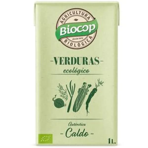 Caldo de verduras ecológico 1 l - 0.75 ud - Imagen del producto en Findit