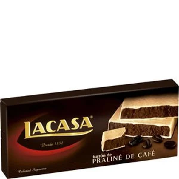 Turrón de chocolate praliné de café 225g - 1 ud - Imagen del producto en Findit