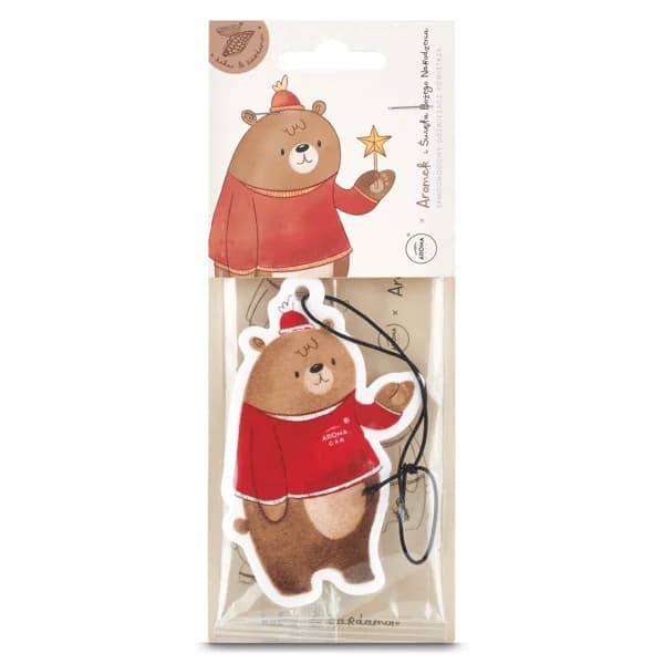Ambientador para coche cacao y cardamomo Aroma home bolsa 1 unidad - 1 ud - Imagen del producto en Findit