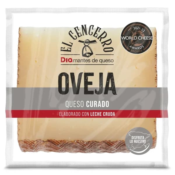 Queso curado de oveja El Cencerro de Dia 200 g - 0.2 ud - Imagen del producto en Findit