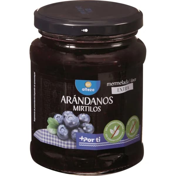 Mermelada Arándanos Extra - 0.35 kg - Imagen del producto en Findit