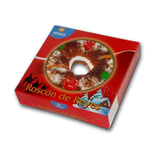 Roscón de Reyes con Nata 500G - 1 ud - Imagen del producto en Findit