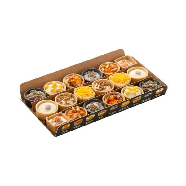 Canapés de tartaletas congelados Listo para Comer - 1 ud - Imagen del producto en Findit