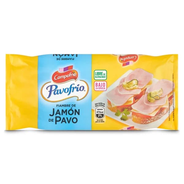 Mini jamón de pavo Campofrío Pavofrío 380 g - 1 ud - Imagen del producto en Findit