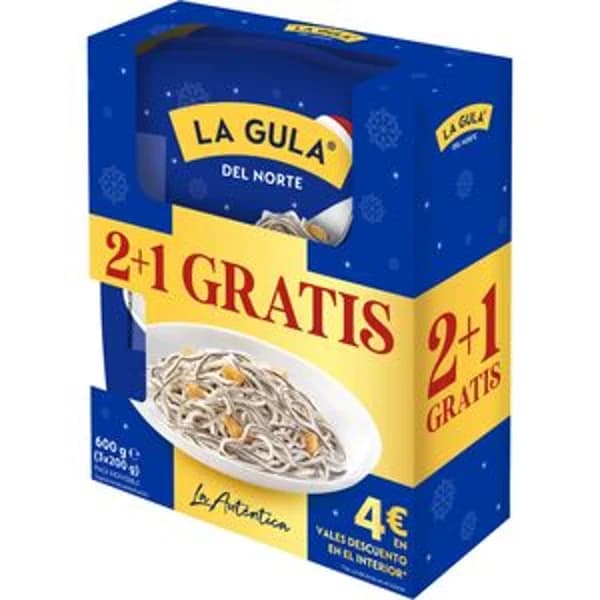 Gulas 3X200g - 0.6 kg - Imagen del producto en Findit