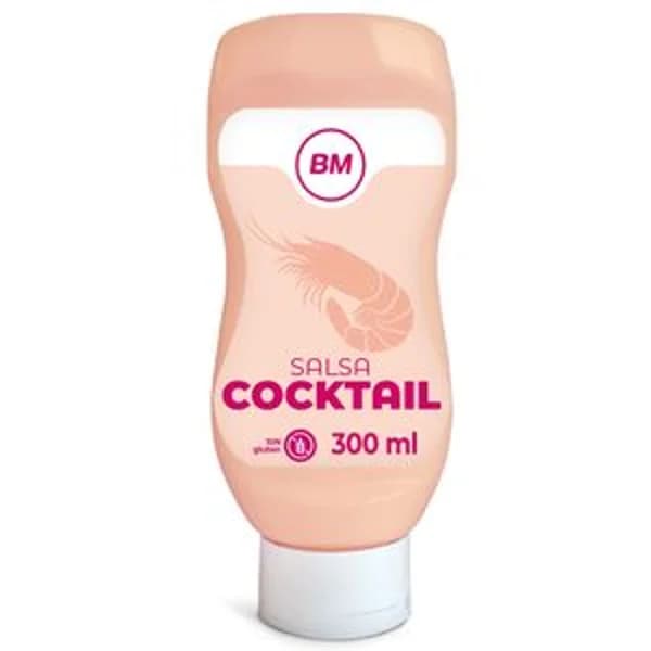 Salsa cocktail boca abajo 300 ml - 0.3 l - Imagen del producto en Findit