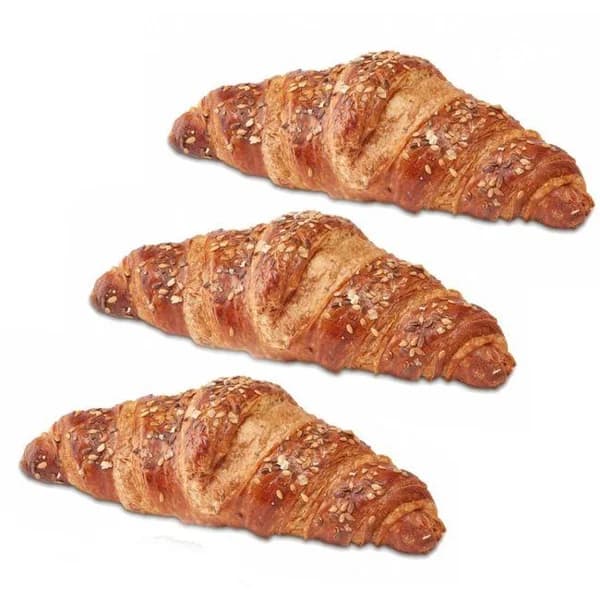 Croissant mantequilla multicereal EROSKI, 3 uds, bandeja 225 g - 1 ud - Imagen del producto en Findit
