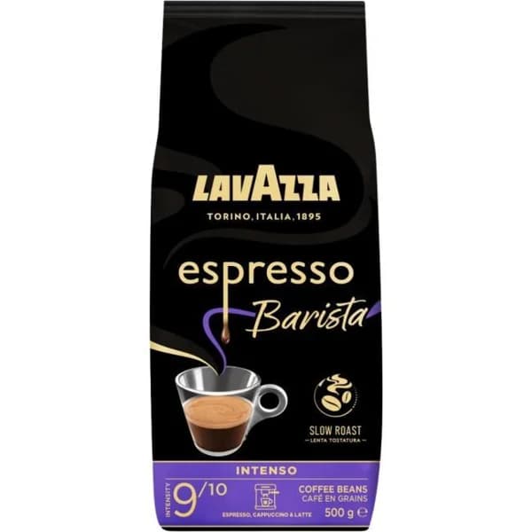 Café en grano espress barista LAVAZZA, paquete 500 g - 0.5 kg - Imagen del producto en Findit