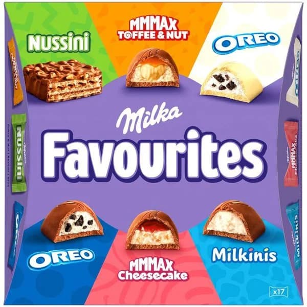 Surtido Favourites MILKA, caja 158 g - 1 ud - Imagen del producto en Findit
