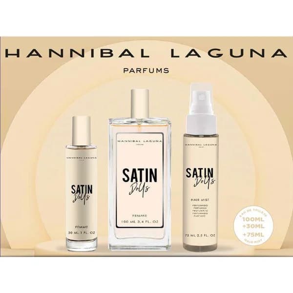 Set perfumes mujer Satin Dolls + Hair Mist H. LAGUNA, 1 ud - 1 ud - Imagen del producto en Findit