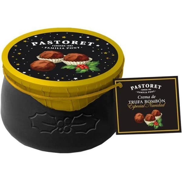Crema de trufa bombón Especial Navidad PASTORET, tarro 100 g - 1 ud - Imagen del producto en Findit