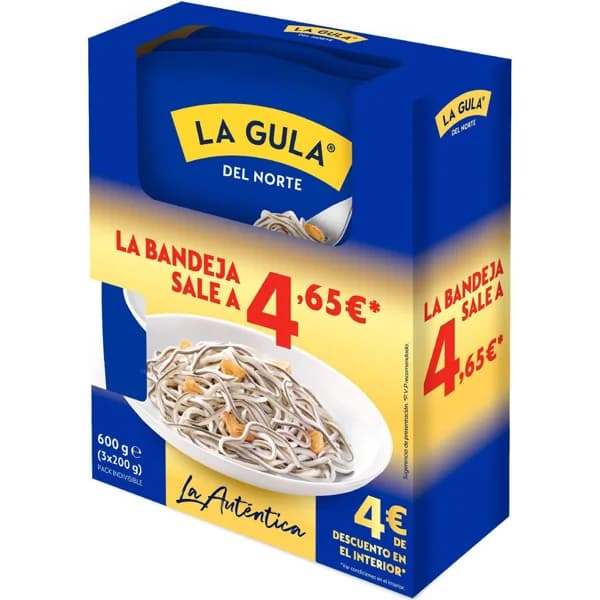 Gulas LA GULA DEL NORTE, pack 3x200 g - 1 ud - Imagen del producto en Findit