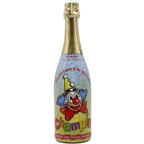 Espumoso sin alcohol CHAMPÍN, botella 75 cl - 1 ud - Imagen del producto en Findit