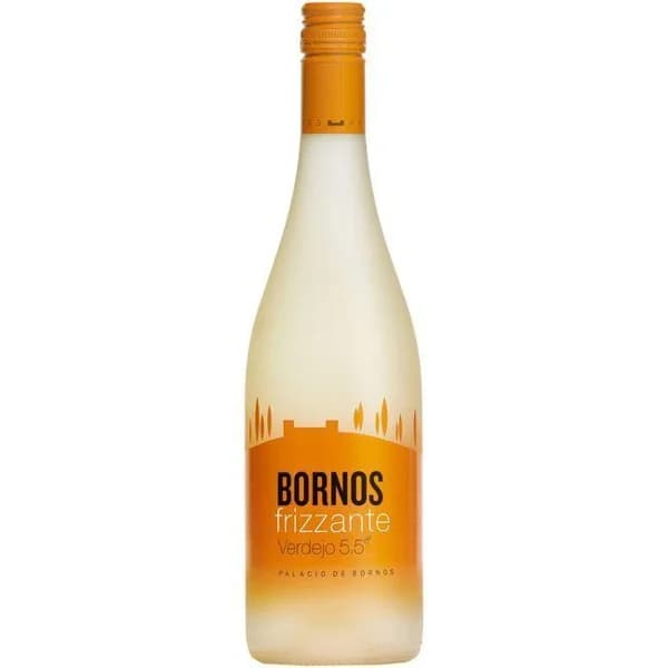 Vino Frizzante Verdejo 5,5º PALACIO DE BORNOS, botella 75 cl - 1 ud - Imagen del producto en Findit
