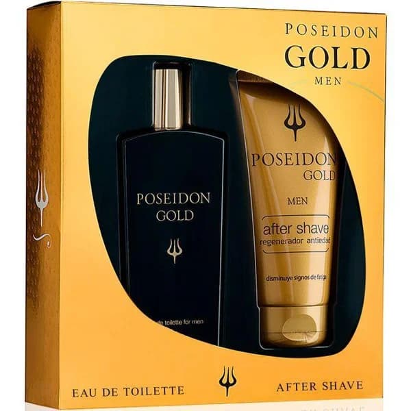 Set para hombre Gold Colonia+After Shave POSEIDON, 1 ud - 1 ud - Imagen del producto en Findit