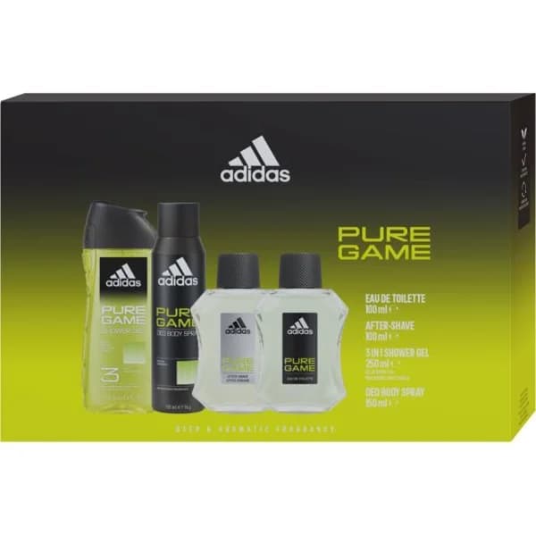 Set Pure Game 4 piezas ADIDAS, pack 1 ud - 1 ud - Imagen del producto en Findit