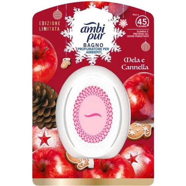 Ambientador baño manzana y canela AMBIPUR, 1 ud - 1 ud - Imagen del producto en Findit