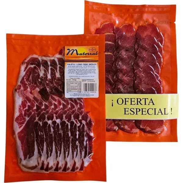 Paleta + lomo MATORRAL, pack 2x125 g - 1 ud - Imagen del producto en Findit