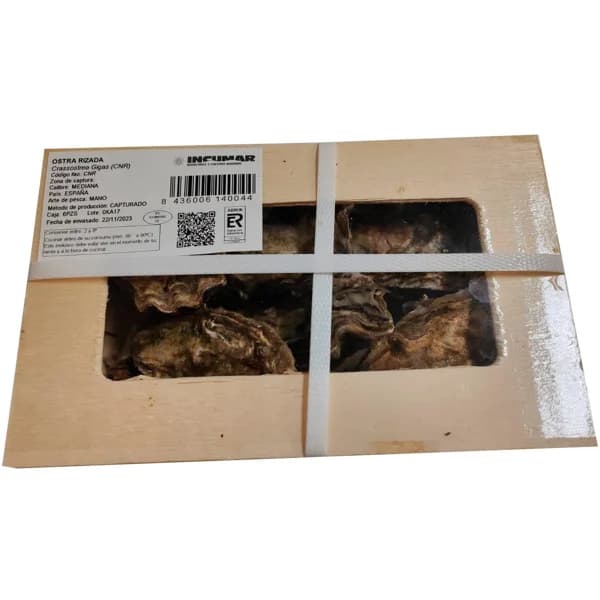 Ostra rugosa, caja 6 piezas - 1 ud - Imagen del producto en Findit