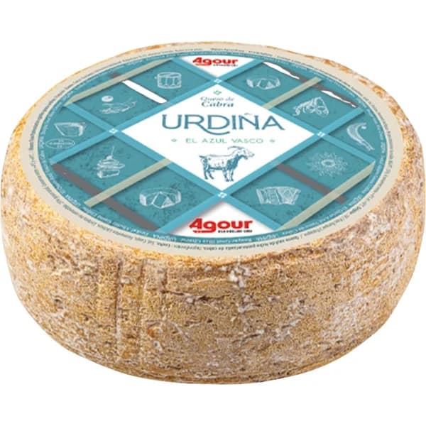 Queso azul de cabra Urdina AGOUR, al corte, compra mínima 250 g - 1 ud - Imagen del producto en Findit