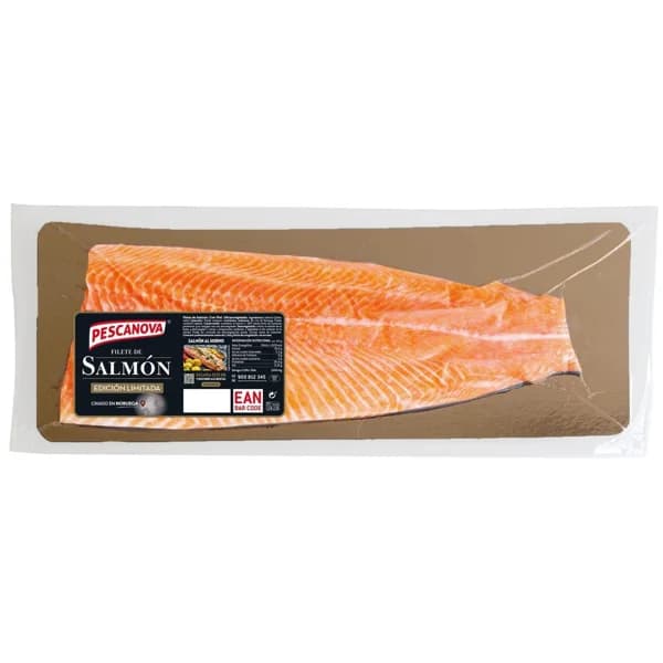 Filete de salmon con piel PESCANOVA, sobre 1 kg - 1 ud - Imagen del producto en Findit