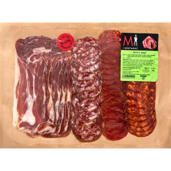 Surtido ibérico MONTARAZ, sobre 225 g - 1 ud - Imagen del producto en Findit