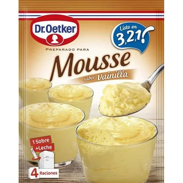 Mousse de vainilla DR.OETKER, caja 65 g - 0.07 kg - Imagen del producto en Findit