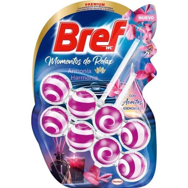 Limpiador wc relax armonía BREF, pack 2 uds - 2 ud - Imagen del producto en Findit