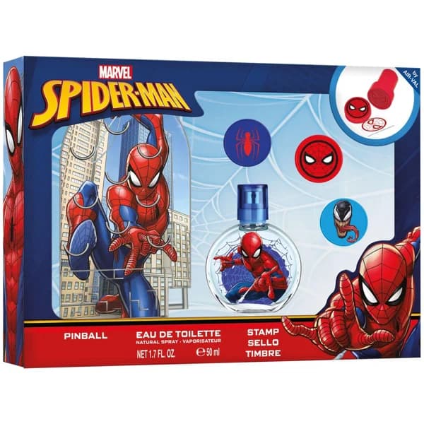 Set pinball sellos SPIDERMAN, pack 1 ud - 1 ud - Imagen del producto en Findit
