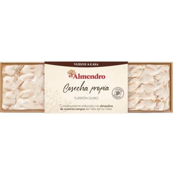 Turrón duro EL ALMENDRO COSECHA PROPIA, tableta 300 g - 1 ud - Imagen del producto en Findit