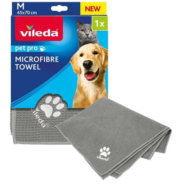 Toalla Talla M microfibra pet pro VILEDA, 1 ud - 1 ud - Imagen del producto en Findit