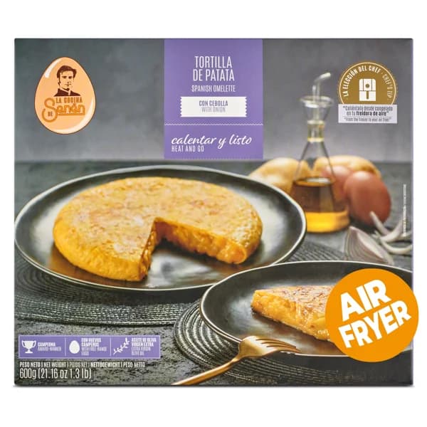 Tortilla de patatas con cebolla La cocina de senen caja 600 g - 0.6 ud - Imagen del producto en Findit