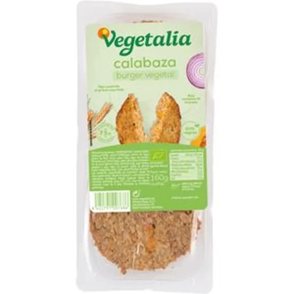Vegeburger de saitán y calabaza 4 unidades 160 g - 0.16 kg - Imagen del producto en Findit