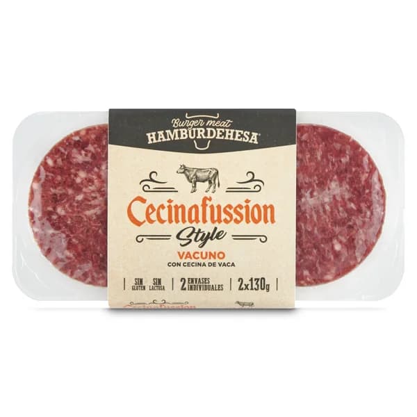 Burger de vacuno con cecina Hamburdehesa bandeja 260 g - 0.26 ud - Imagen del producto en Findit
