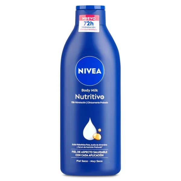 Body milk nutritivo cuidado intensivo piel seca/muy seca Nivea botella 400 ml - 0.4 l - Imagen del producto en Findit