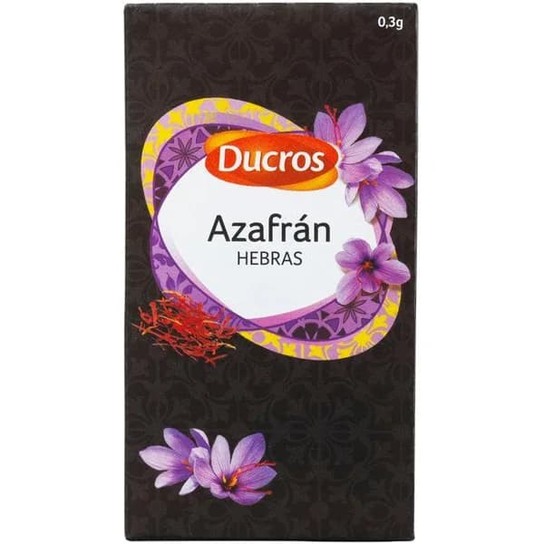 Azafrán en hebras DUCROS, caja 0,3 g - 0 kg - Imagen del producto en Findit