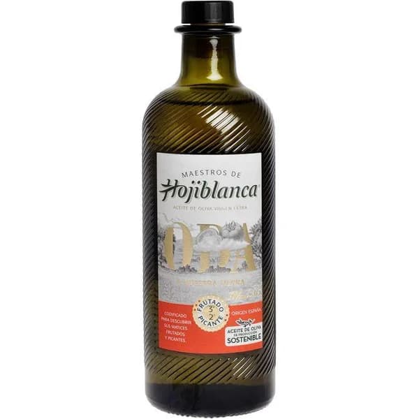 Aceite de oliva virgen extra blend nº7 HOJIBLANCA, botella 50 cl - 0.5 l - Imagen del producto en Findit