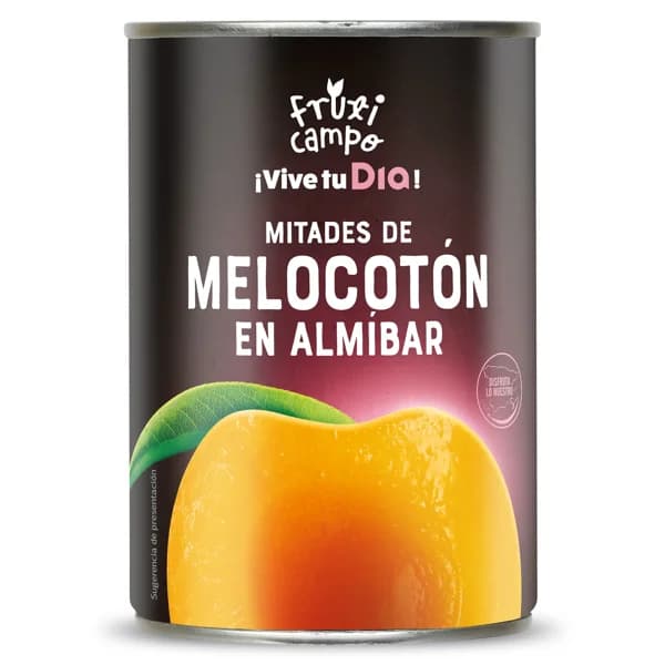 Melocotón en almíbar en mitades Fruticampo de Dia lata 240 g - 0.24 kg - Imagen del producto en Findit