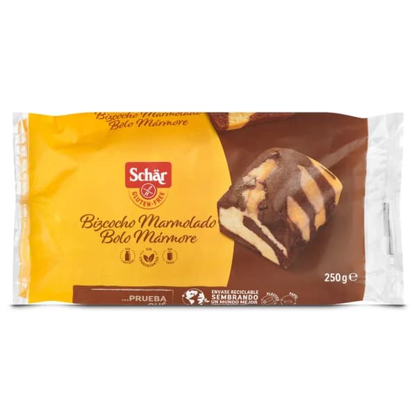 Bizcocho marmolado sin gluten Dr. Schar bolsa 250 g - 0.25 kg - Imagen del producto en Findit