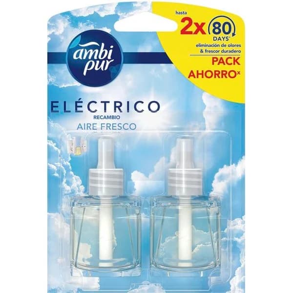 Ambientador eléctrico sky AMBIPUR, recambio 2 uds - 1 ud - Imagen del producto en Findit