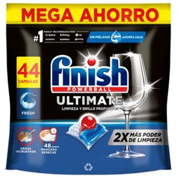 Lavavajillas máquina pastillas Ultimate 44 lavados - 29.38 ud - Imagen del producto en Findit