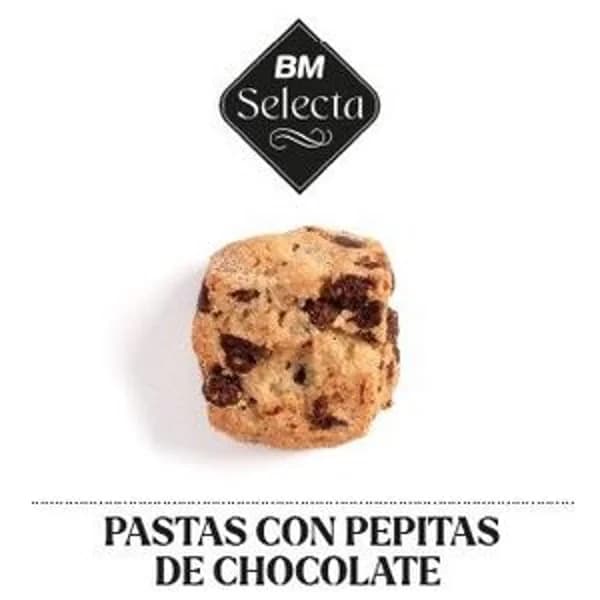 Pastas con pepitas de chocolate 180 g - 0.18 kg - Imagen del producto en Findit